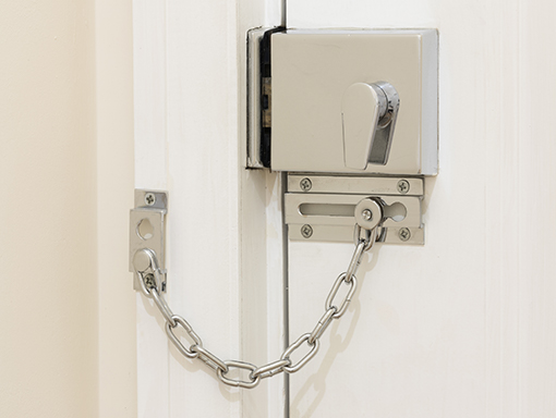 verrou-entrabailleur verrou de sécurité avec entrebâilleur à chaîne
